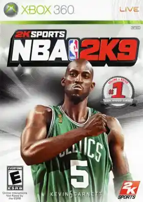 NBA 2K9 (USA) box cover front